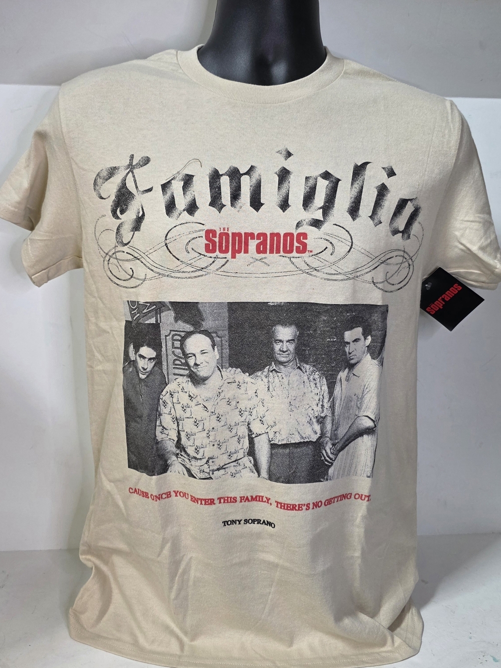 The Soprano Famiglia Graphic Tee Mens Small